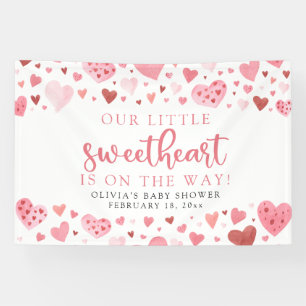 Banderoles Coeurs Petit Ami Baby shower Valentin
