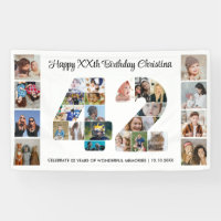 Collage photo pour les 42 ans numéro 42