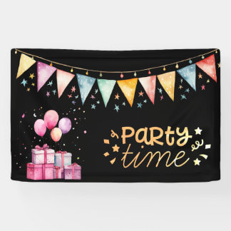 Banderoles Colorful Party