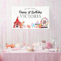 Come One All Carnival Circus Show Anniversaire de