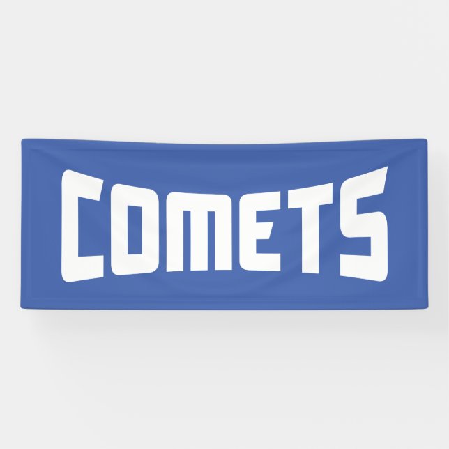 Banderoles Comètes du Cottey College (Horizontal)