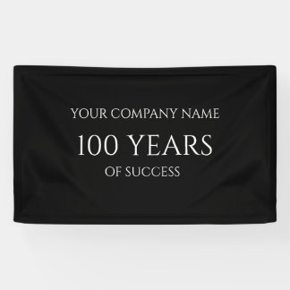 Banderoles Company Anniversary Custom Business Banner