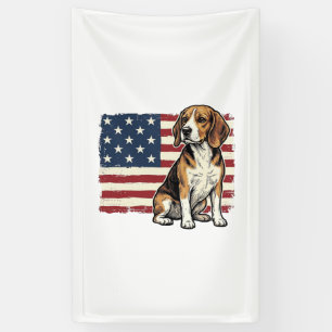 Banderoles Conception de chemise pour chien de drapeau patrio