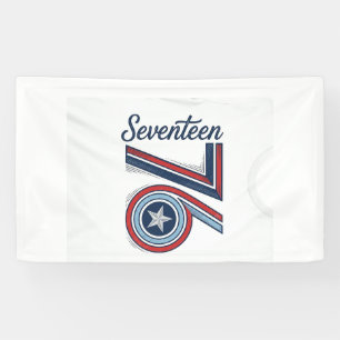 Banderoles Conception de chemise vectorielle patriotique Vint