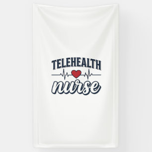 Banderoles Conception de chemise vintage infirmière de télé-s