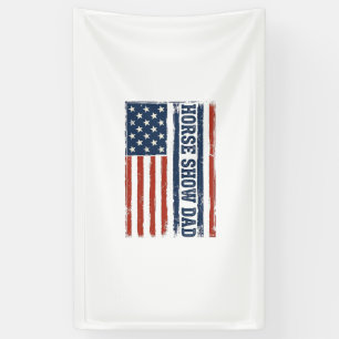Banderoles Conception de T-shirt vintage avec drapeau américa