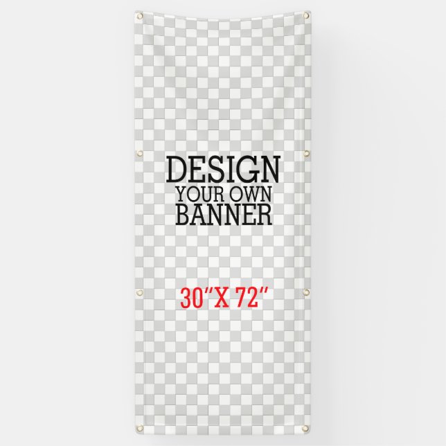 Banderoles Conception facile Faire votre affichage vertical 1 (Vertical)
