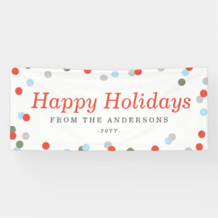 Banderoles Confetti Holiday