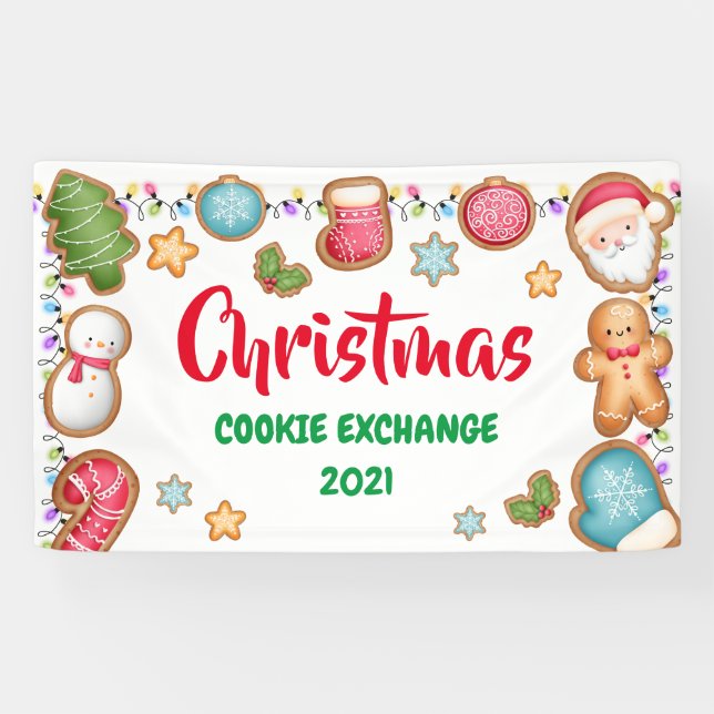 Banderoles Cookies de Noël (Horizontal)