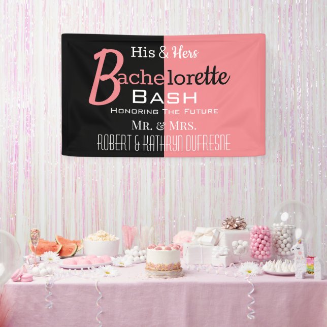 Banderoles Cool Son & ses Combo Bachelor / ette Personnalisé (Fête)