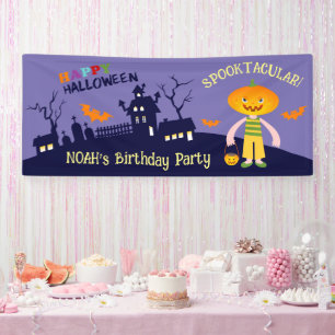 Banderoles Costume d'Halloween garçon fête d'anniversaire