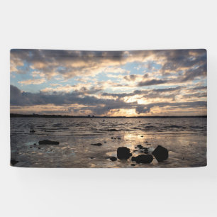 Banderoles Coucher de soleil sur la plage