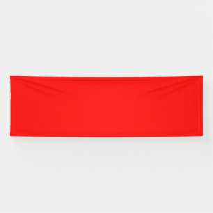 Banderoles couleur bonbon pomme rouge