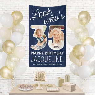 Banderoles Couleurs DIY • Joyeux 35e Anniversaire 2 Photo