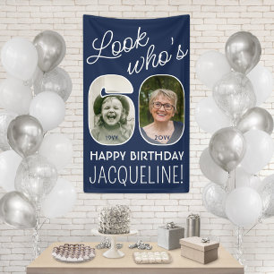 Banderoles Couleurs DIY • Joyeux 60e Anniversaire 2 Photos