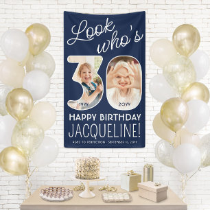 Banderoles Couleurs DIY • Regarde qui a 30 ans Fête d'anniver