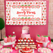 Coupe rose rouge Berry Premier anniversaire