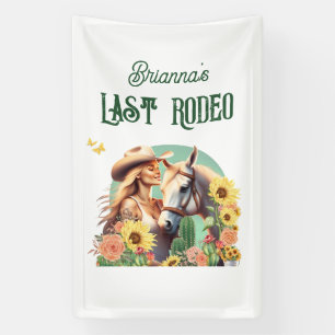 Banderoles Cowgirl Bachelorette mignonne western