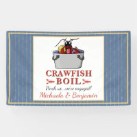 Crawfish Boire de fruits de mer Blue Gold Party