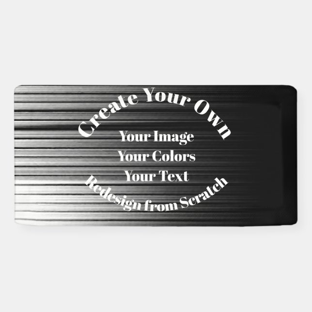 Banderoles Créez votre propre (Horizontal)