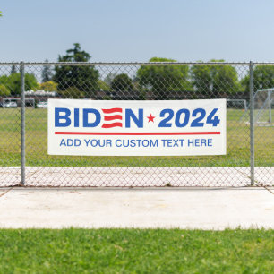 Banderoles Créez votre propre Biden 2024