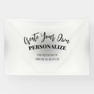 Banderoles Créez Votre Propre Modèle