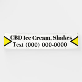Banderoles Crème glacée CBD