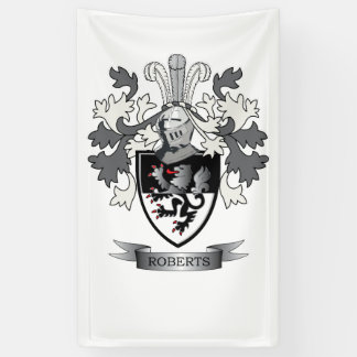 Banderoles Crête de famille de Roberts