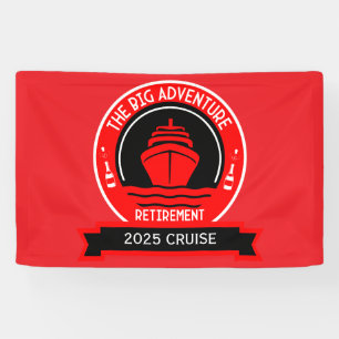 BANDEROLES CROISIÈRE DE LA RETRAITE