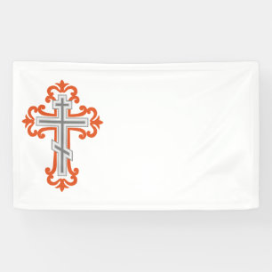 Banderoles Croix orthodoxe