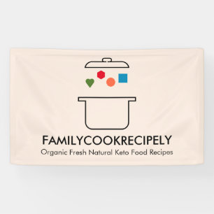 Banderoles Cuisinière cuisine géométrique à l'intérieur keto