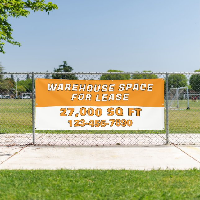 Banderoles Customize Warehouse Space For Lease Business (Insitu)