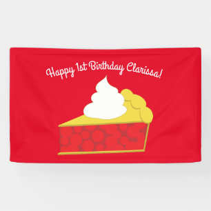 Banderoles Cutie Pie Cherry fête d'anniversaire