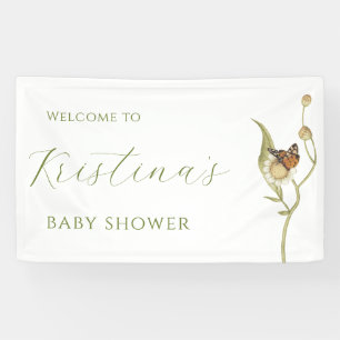 Banderoles Daisy Baby in Bloom Baby shower Fleur sauvage