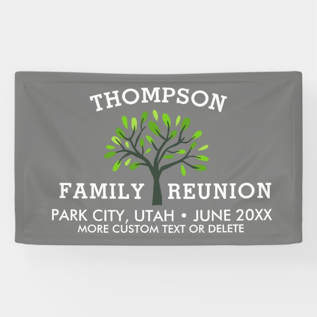 Banderoles Date nommée faite sur commande d'emplacement (Horizontal)