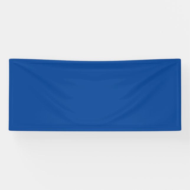Banderoles Deep Blue #004095, Cool Blue Vinyl Banner (Horizontal)