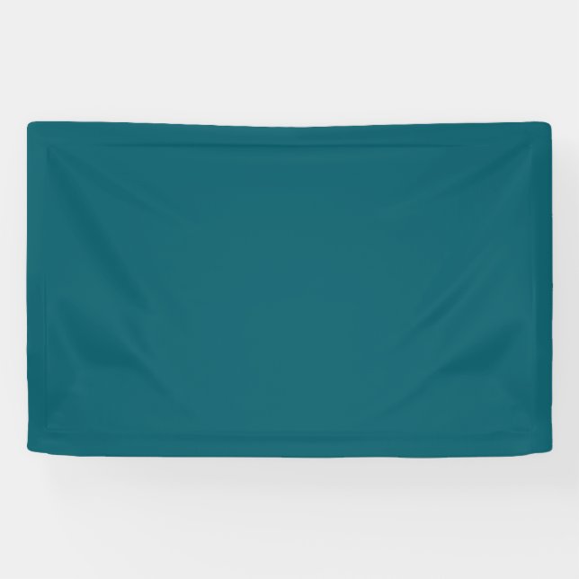 Banderoles Deep Teal Party Banner (Horizontal)