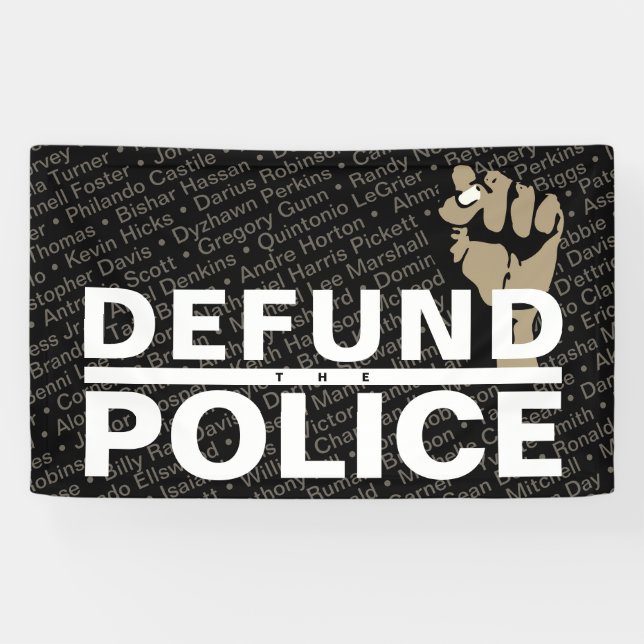 BANDEROLES DÉFIER LA POLICE (Horizontal)