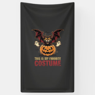 Banderoles Déguisement Halloween Monstre Citrouille Gothique