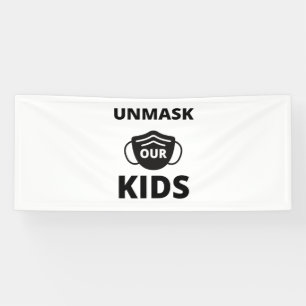 Banderoles Démasquer nos enfants