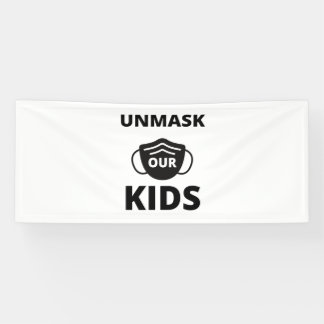 Banderoles Démasquer nos enfants