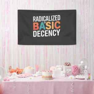Banderoles Démocratie Sociale Radicalisée Par Une Décence Fon
