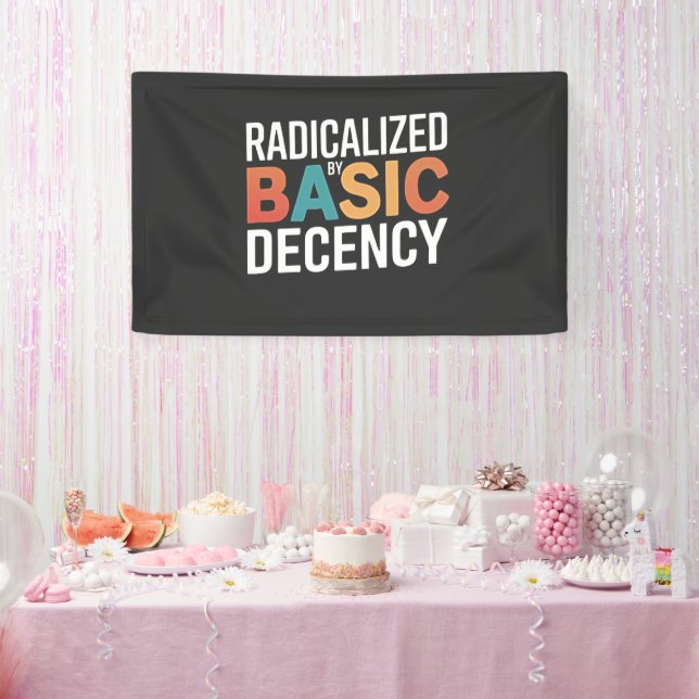 Banderoles Démocratie Sociale Radicalisée Par Une Décence Fon (Fête)