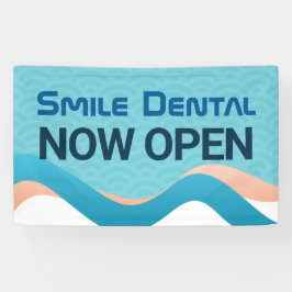 Banderoles Dental Clinic Dentist maintenant Open Banner Sign