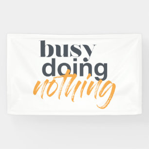 Banderoles Design urbain, moderne et tendance de Busy Doy Not