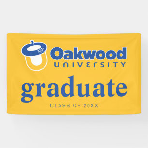 Banderoles Diplômation de l'Université Oakwood