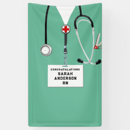 Banderoles Diplôme de l'école de soins infirmiers
