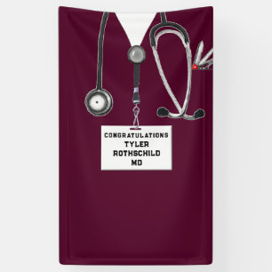 Banderoles Diplôme Médicale