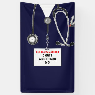Banderoles Diplôme Médicale personnalisé