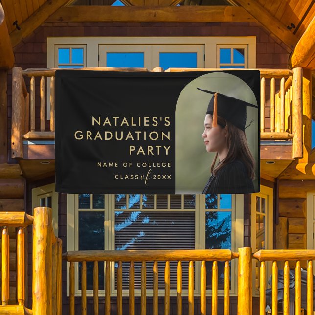 Banderoles Diplôme Simple Moderne De Lycée Ou De Collège (Créateur téléchargé)